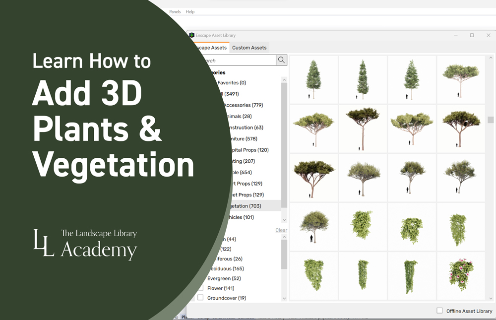 Lesson 13: Learn How to Add 3D Plants & Vegetation