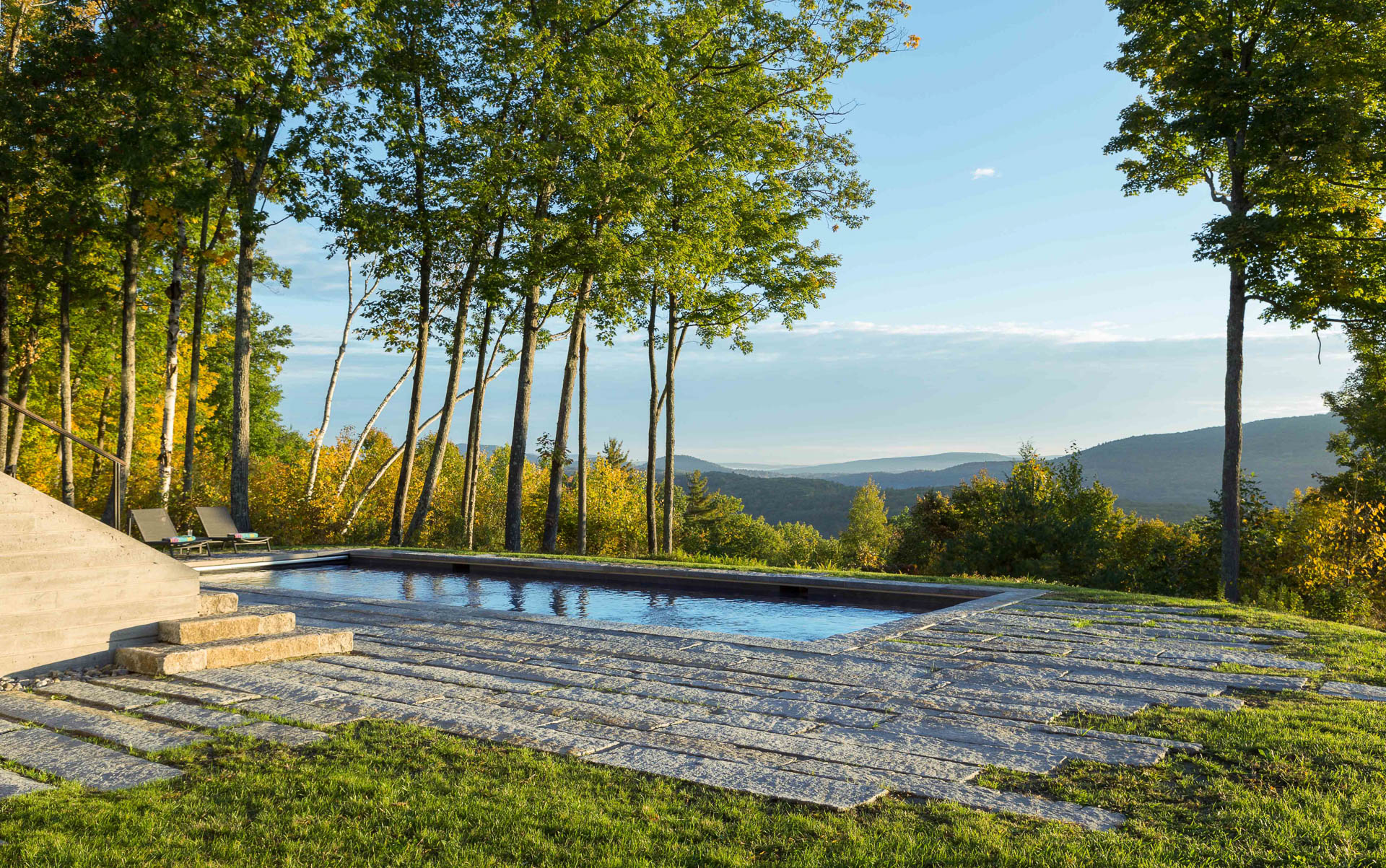 Matthew Cunningham Landscape Design Integrates Land and Water into this Mountain Retreat